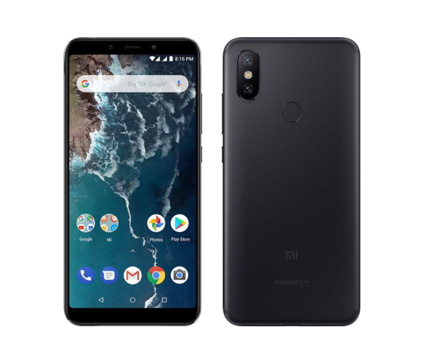 XIAOMI MI A2 4/32GB Czarny Dual Sim - 437487 - zdjęcie